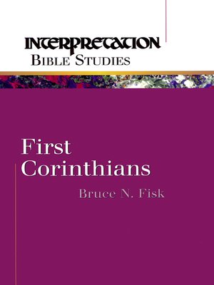 cover image of First Corinthians